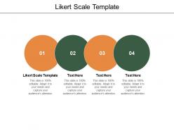 Likert scale template ppt powerpoint presentation ideas clipart cpb