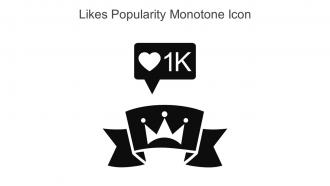 Likes Popularity Monotone Icon In Powerpoint Pptx Png And Editable Eps Format