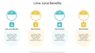 Lime Juice Benefits In Powerpoint And Google Slides Cpb
