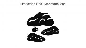 Limestone Rock Monotone Icon In Powerpoint Pptx Png And Editable Eps Format