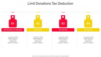 Limit Donations Tax Deduction In Powerpoint And Google Slides Cpb
