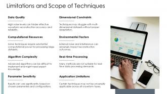 Limitations And Scope Of Techniques Waveform Reconstruction PPT PowerPoint ST AI SS