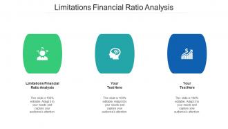 Limitations Financial Ratio Analysis Ppt Powerpoint Presentation Styles Graphics Template Cpb