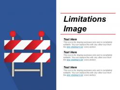Limitations image powerpoint themes