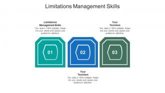 Limitations management skills ppt powerpoint presentation inspiration graphic tips cpb