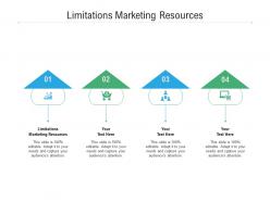 Limitations marketing resources ppt powerpoint presentation infographic template layouts cpb