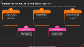 Limitations Of Chatgpt Revolutionize The Music Industry With Chatgpt ChatGPT SS
