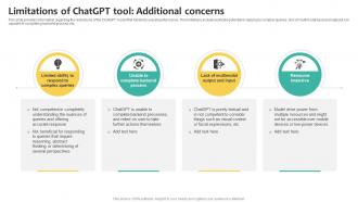 Limitations Of Chatgpt Tool what Is Chatgpt And GPT 4 Everything You Need Chatgpt SS V