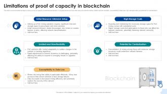 Limitations Of Proof Of Capacity In Blockchain Consensus Mechanisms In Blockchain BCT SS V