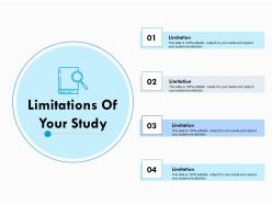 Limitations of your study ppt powerpoint presentation file files