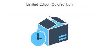 Limited Edition Colored Icon In Powerpoint Pptx Png And Editable Eps Format