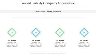 Limited Liability Company Abbreviation In Powerpoint And Google Slides Cpb