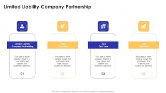 Limited Liability Company Partnership In Powerpoint And Google Slides Cpb