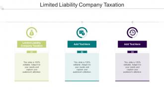 Limited Liability Company Taxation In Powerpoint And Google Slides Cpb