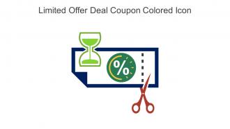Limited Offer Deal Coupon Colored Icon In Powerpoint Pptx Png And Editable Eps Format