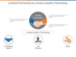 Limited partnership and limited liability partnership powerpoint guide