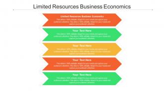Limited resources business economics ppt powerpoint presentation infographics smartart cpb