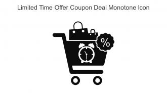 Limited Time Offer Coupon Deal Monotone Icon In Powerpoint Pptx Png And Editable Eps Format