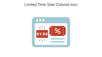 Limited Time Sale Colored Icon In Powerpoint Pptx Png And Editable Eps Format