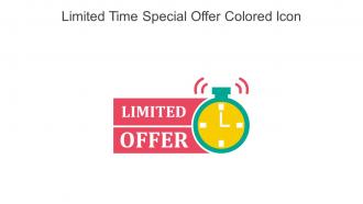 Limited Time Special Offer Colored Icon In Powerpoint Pptx Png And Editable Eps Format