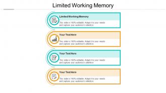 Limited working memory ppt powerpoint presentation portfolio introduction cpb