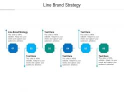 Line brand strategy ppt powerpoint presentation infographic template guide cpb