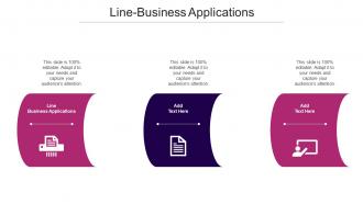 Line Business Applications Ppt Powerpoint Presentation Infographic Template Cpb