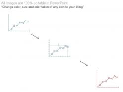 Line chart for finance data analysis powerpoint slides