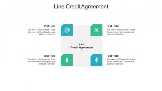 Line credit agreement ppt powerpoint presentation infographic template introduction cpb