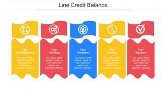 Line Credit Balance Ppt Powerpoint Presentation Infographic Introduction Cpb