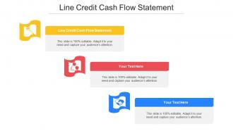 Line Credit Cash Flow Statement Ppt Powerpoint Presentation Show Clipart Cpb