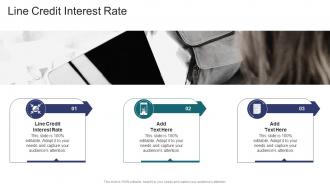 Line Credit Interest Rate In Powerpoint And Google Slides Cpb