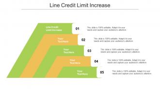 Line credit limit increase ppt powerpoint presentation professional objects cpb