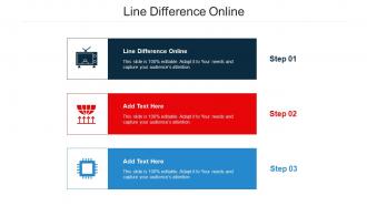 Line Difference Online Ppt Powerpoint Presentation Icon Model Cpb
