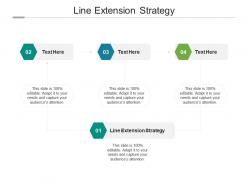Line extension strategy ppt powerpoint presentation example file cpb