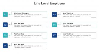 Line Level Employee In Powerpoint And Google Slides Cpb