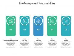 Line management responsibilities ppt powerpoint presentation file visual aids cpb