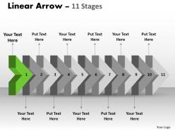Linear arrow 11 stages 2