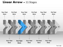 Linear arrow 11 stages 2