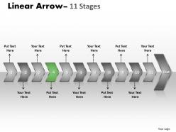 Linear arrow 11 stages 7
