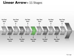 Linear arrow 11 stages 7