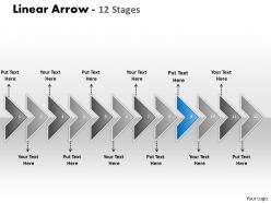 Linear arrow 12 stages 7
