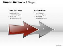 Linear arrow 2 stages 23