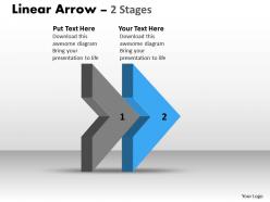 Linear arrow 2 stages 3 60