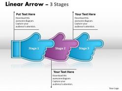 Linear arrow 3 stages 27