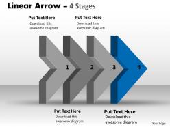 Linear arrow 4 stages 35
