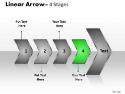Linear arrow 4 stages 38