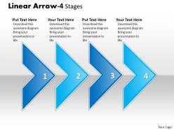 Linear arrow 4 stages 39