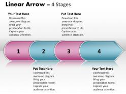 Linear arrow 4 stages 40