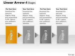 Linear arrow 4 stages 41